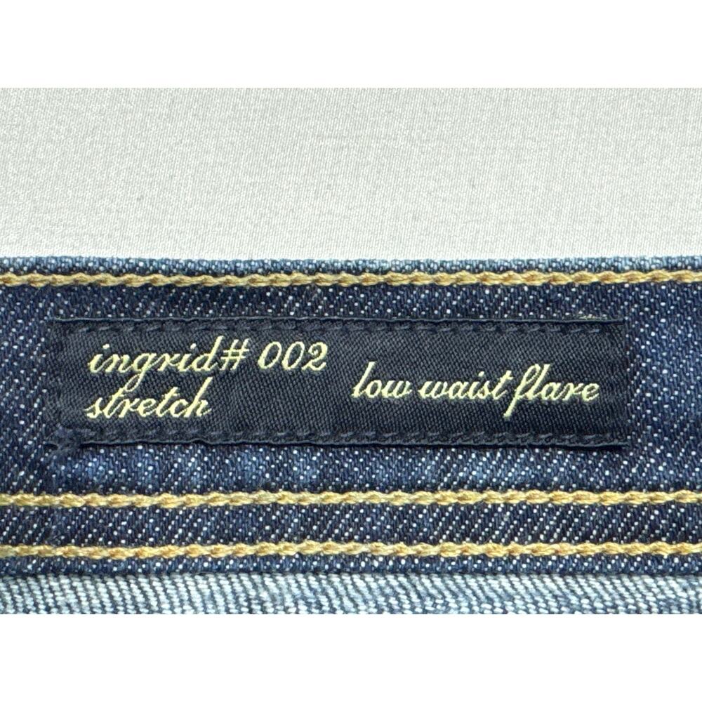 Citizens of Humanity Women's #002 Ingrid Low Waist Flare Jeans - 27 (29x33.5) - Picture 4 of 6
